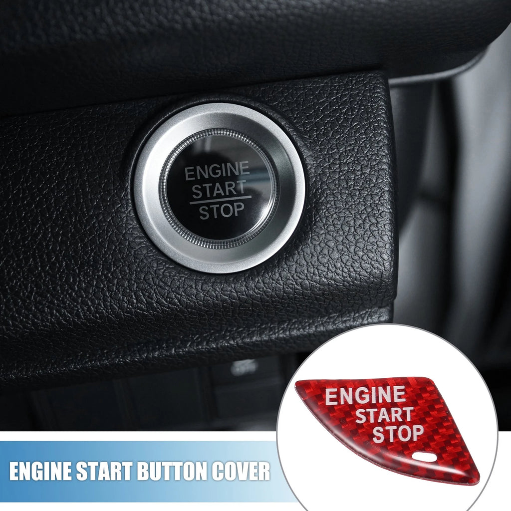 Engine Start Button Cover Trim for Cadillac ATS (2013–2019) Red