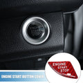 Engine Start Button Cover Trim for Cadillac ATS (2013–2019) Red