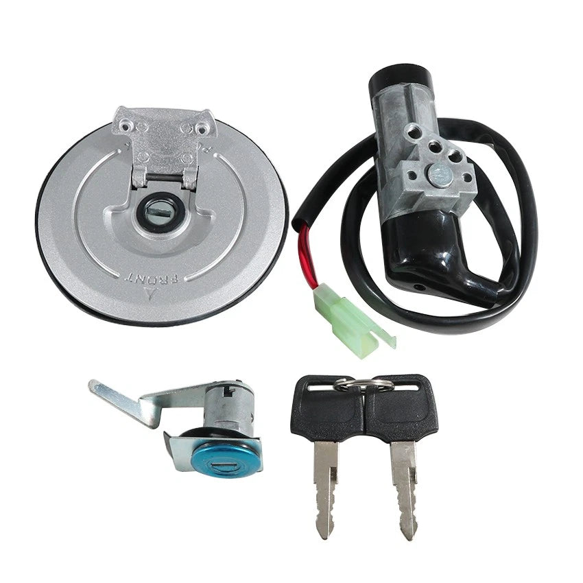 Fuel Tank Cap & Ignition Key Switch Set for Honda CBF125 (2009–2013) 35010-KWF-950