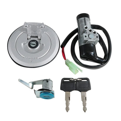 Fuel Tank Cap & Ignition Key Switch Set for Honda CBF125 (2009–2013) 35010-KWF-950