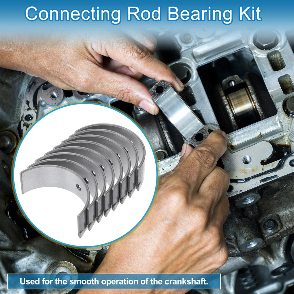 Rod Bearing Set Replacement for Mitsubishi L200 (2006–2015) 8 Piece Kit