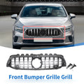 Front Upper Bumper Grille Grill Replacement for Mercedes A-Class (2013–2018)