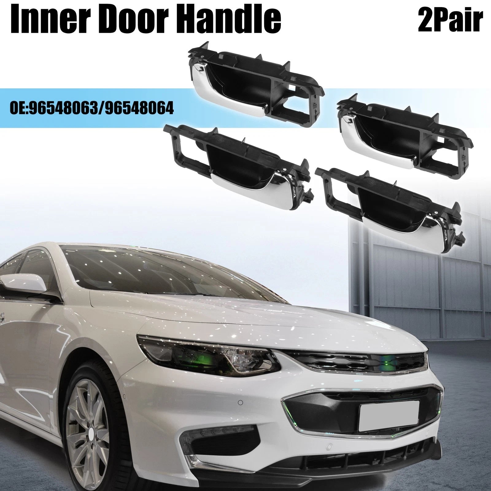 Door Handle Kit Left Right Pair for Chevrolet Optra (2004–2005)