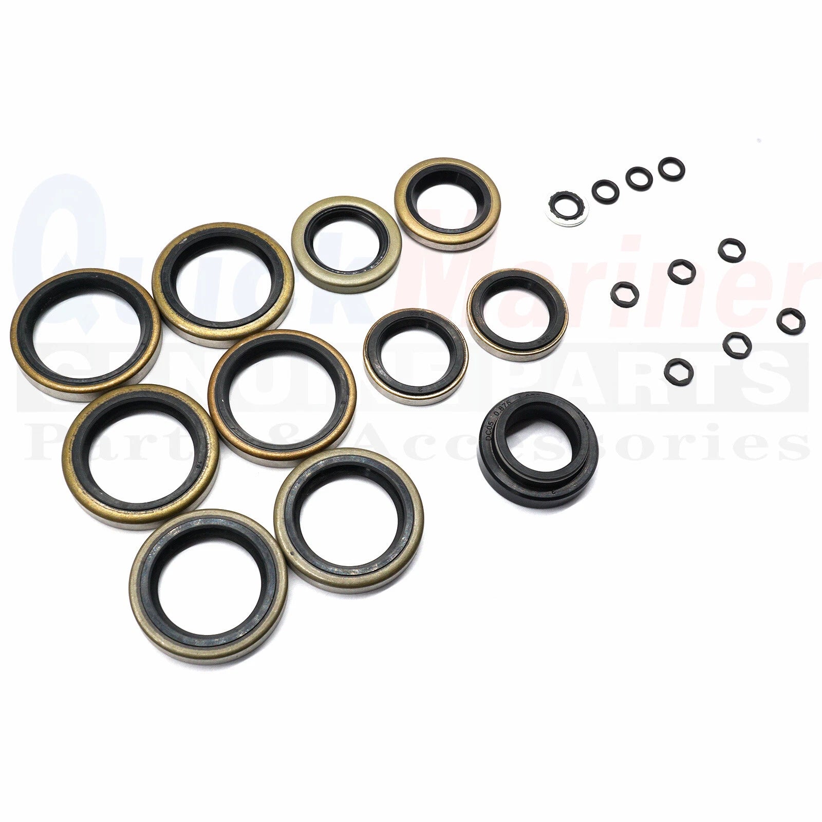Lower Unit Gearcase Seal Kit for Johnson Evinrude E-Tec (5006373, 439141, 396354)