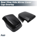 Rearview Mirror Cover Overlay Gloss Black for Lexus RX300 SUV (1999–2003)
