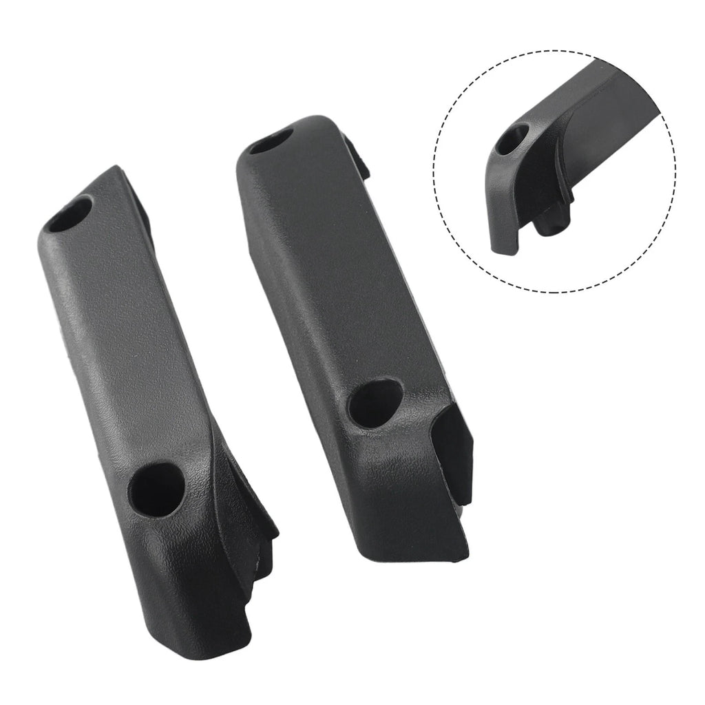 2X Armrest Storage Box for Car (Black ABS)