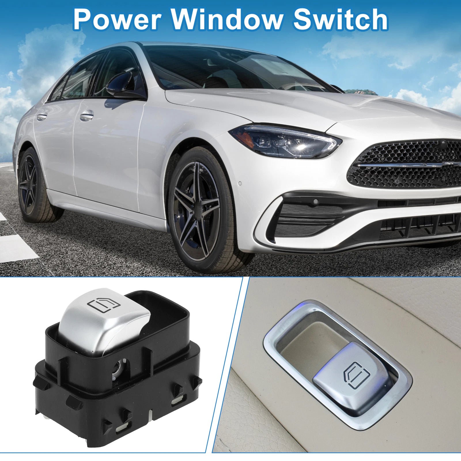 Power Window Switch for Mercedes-Benz E200 (2017–2020)