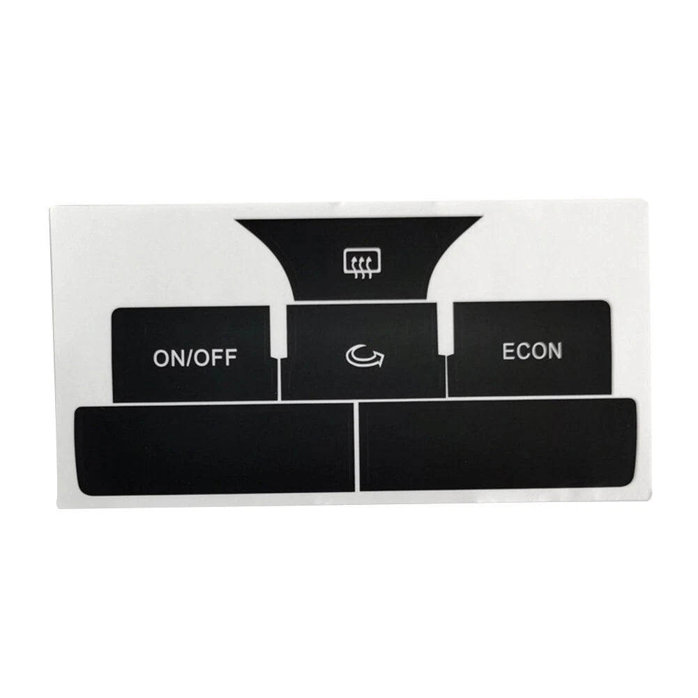 Button Repair Decal Sticker for Audi A6 (2004–2006)
