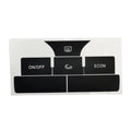 Button Repair Decal Sticker for Audi A6 (2004–2006)