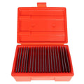 20 PCS Steel Parallel Set 1/32" X 6" Hardened Thin w/ Case
