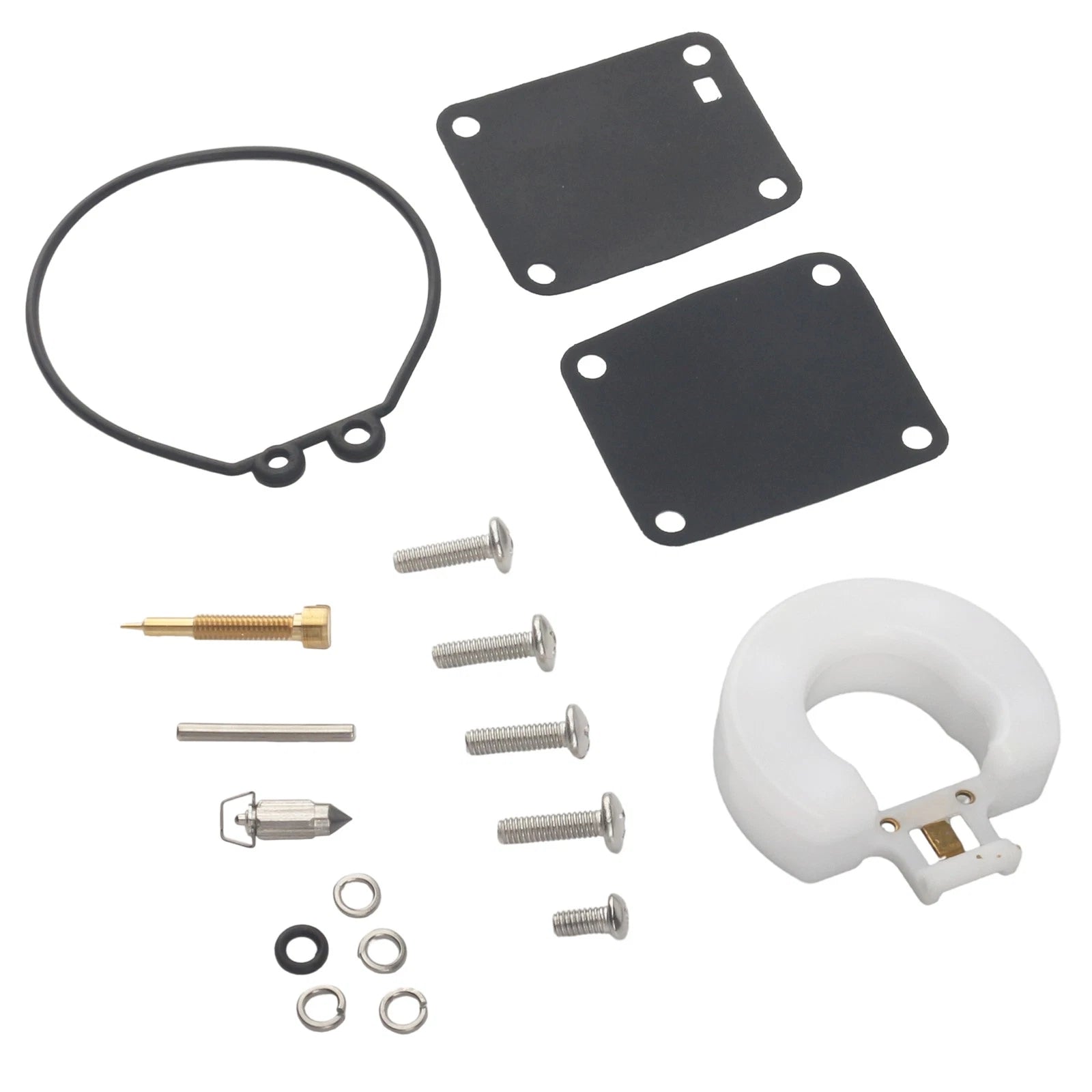 Outboard Carburetor Kit with Float for Yamaha 3 6 8 HP (3A 6C 8C)