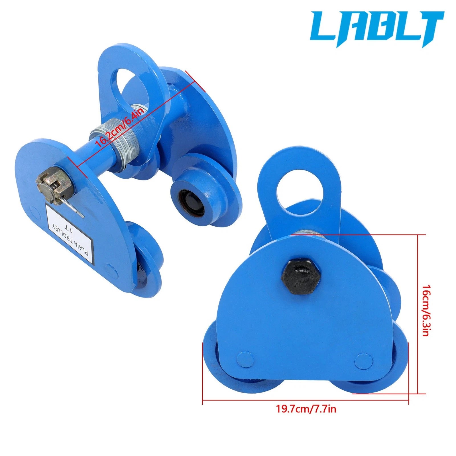 1 Ton Beam Trolley for (2200LBS Capacity)