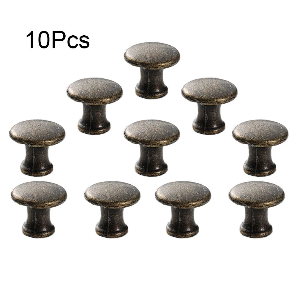10X Antique Drawer Knob Pull Handle for Cabinet Wardrobe Jewelry Box