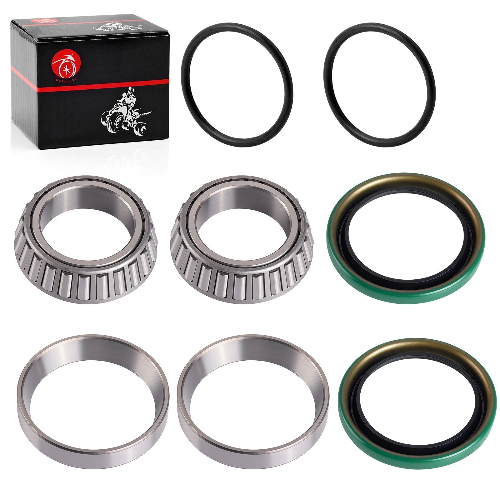 Rear Hub Bearing Seal Repair Kit for Polaris Sportsman 500 6x6 (2000–2008) 3554517