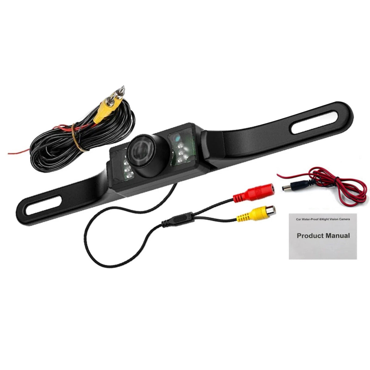 HD 720P Reverse Backup Camera for Cars (IP68, Night Vision, 170° Wide Angle)