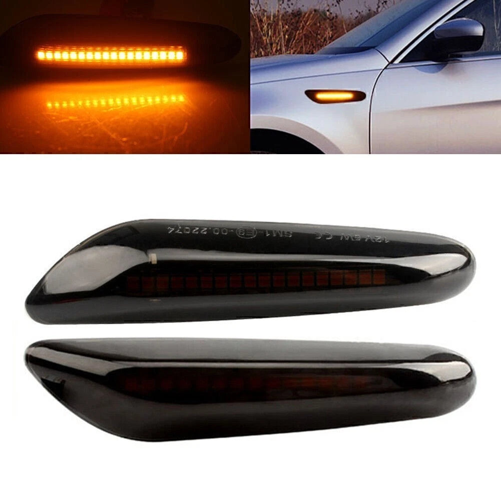 Dynamic LED Side Marker Light for BMW E46 E60 E90 E91 E92 E93 E82 E88 (2000–2013)
