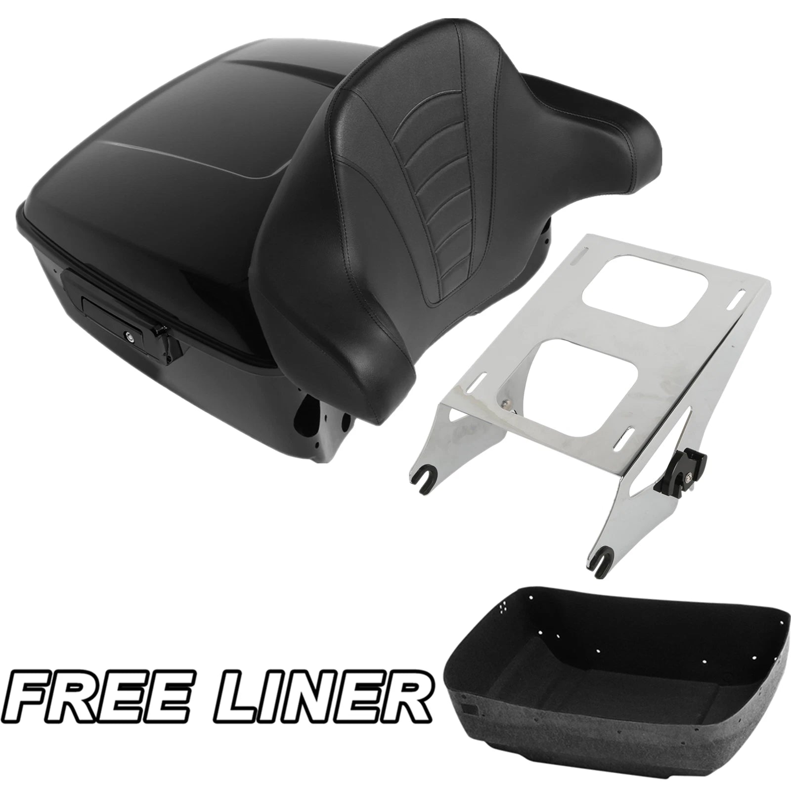 Trunk Backrest Mount Rack for Harley Electra Glide (2014–2026)
