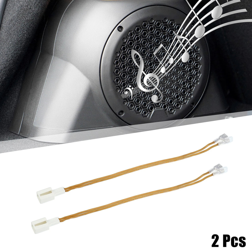 2 Pcs Speaker Connector Wire Harness Adapter for Lexus Toyota Camry (2012–2017)