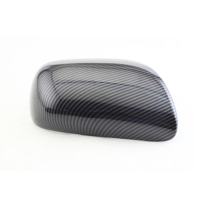 2X Carbon Fiber Look Side Rear View Mirror Covers for Toyota Corolla (2007–2013)