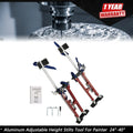 Adjustable Height Drywall Stilts for Painter Taping (24"-40")