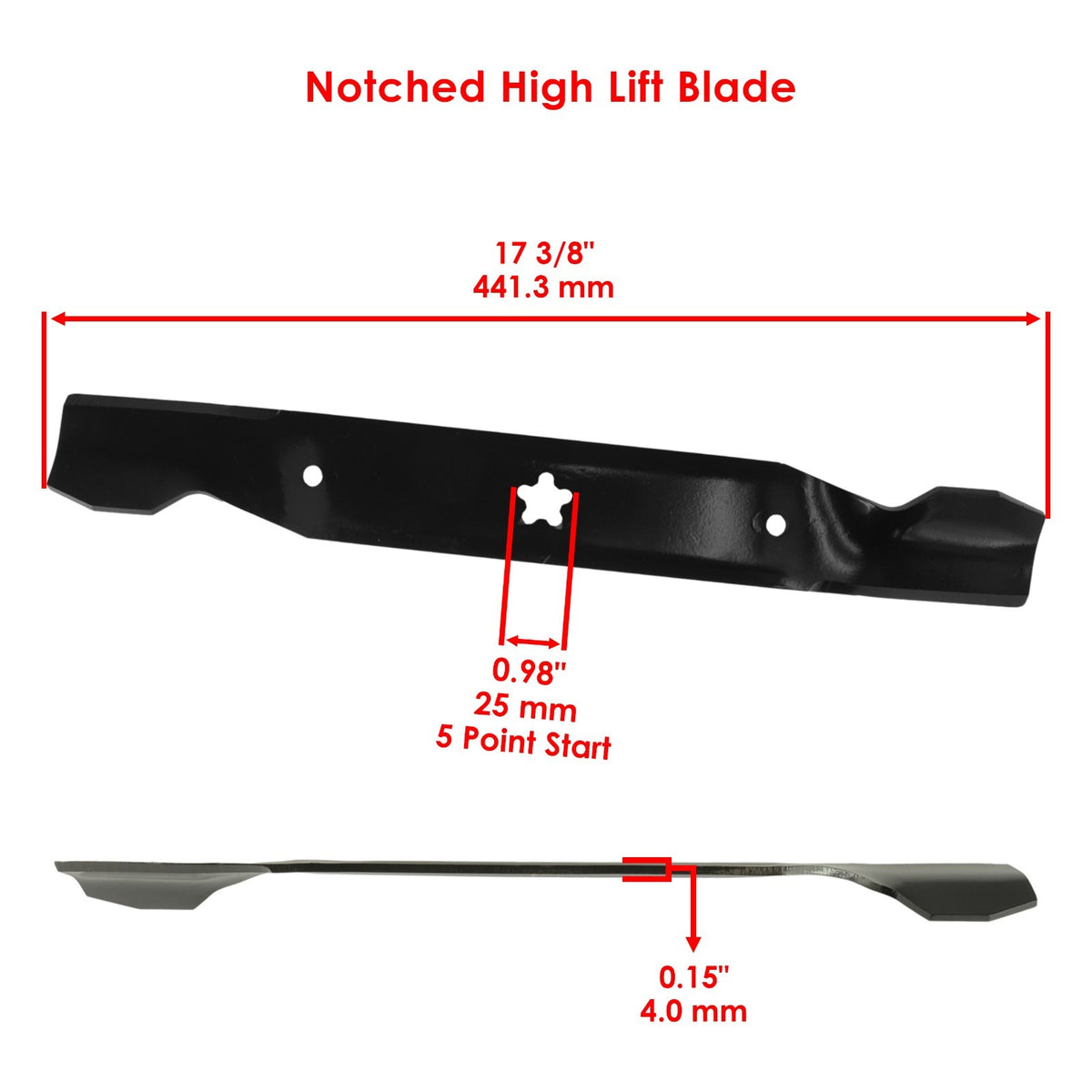 Belt & Blade Kit for Husqvarna 50 Inch (2005–2015)