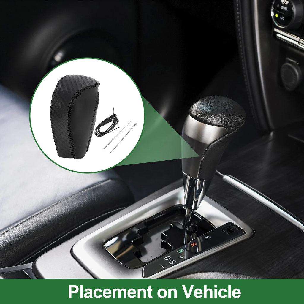 Gear Shift Knob Cover Replacement for Mazda CX-30 (2020–2022) Carbon Fiber