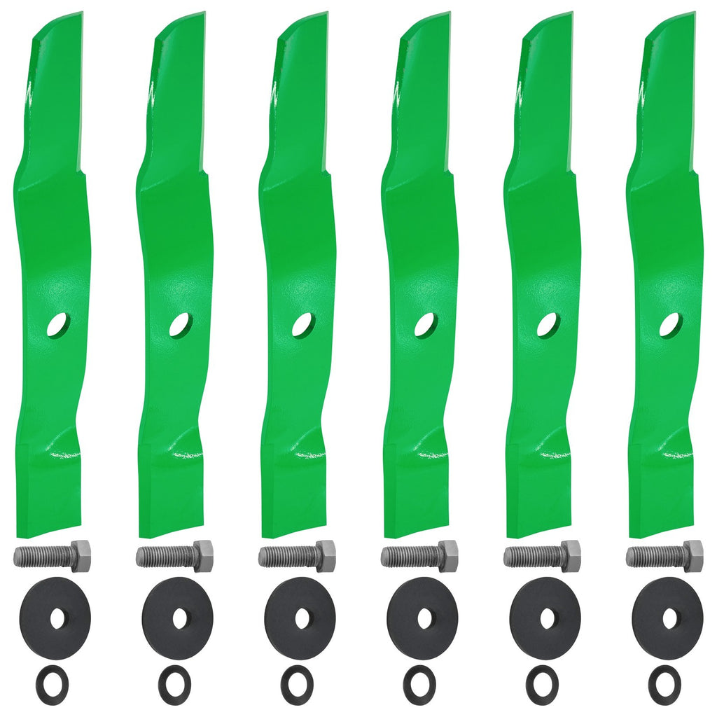 Medium Lift Blades with Bolts for John Deere 54 Inch Deck (2000–2010)