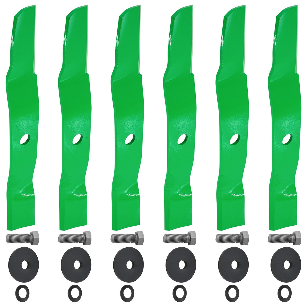 Medium Lift Blades with Bolts for John Deere 54 Inch Deck (2000–2010)