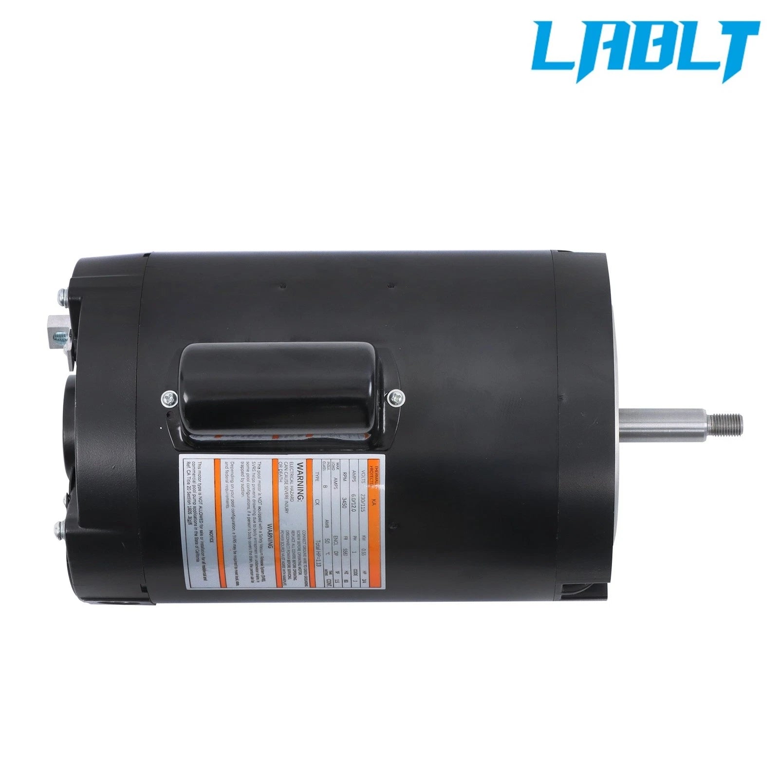 Replacement Water Pump Motor for Swimming Pool B127 115/230V