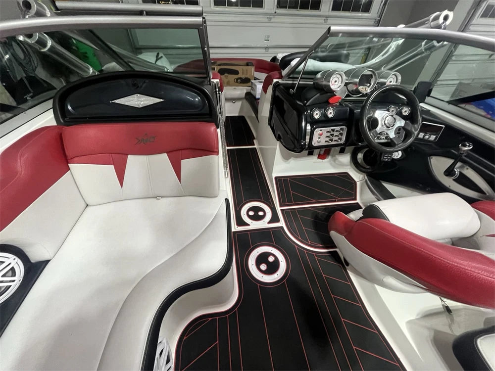 EVA Foam Cockpit Pad for Mastercraft X Star (2004) - Teak Decking Floor Mat R1
