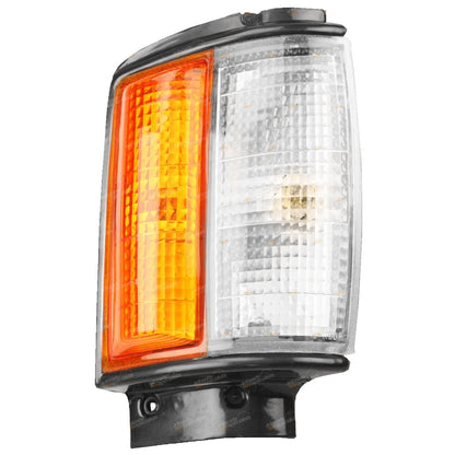 2X Corner Indicator Park Lights Pair w/Black Trim for Toyota Hilux (1983–1988)