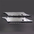 Chrome Billet Saddlebag Latch Cover for Harley Touring (1993–2013)