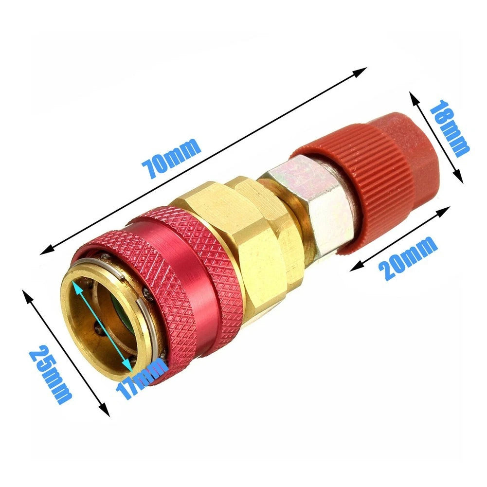 R134A Quick Coupler Adapters for Car Air-conditioning