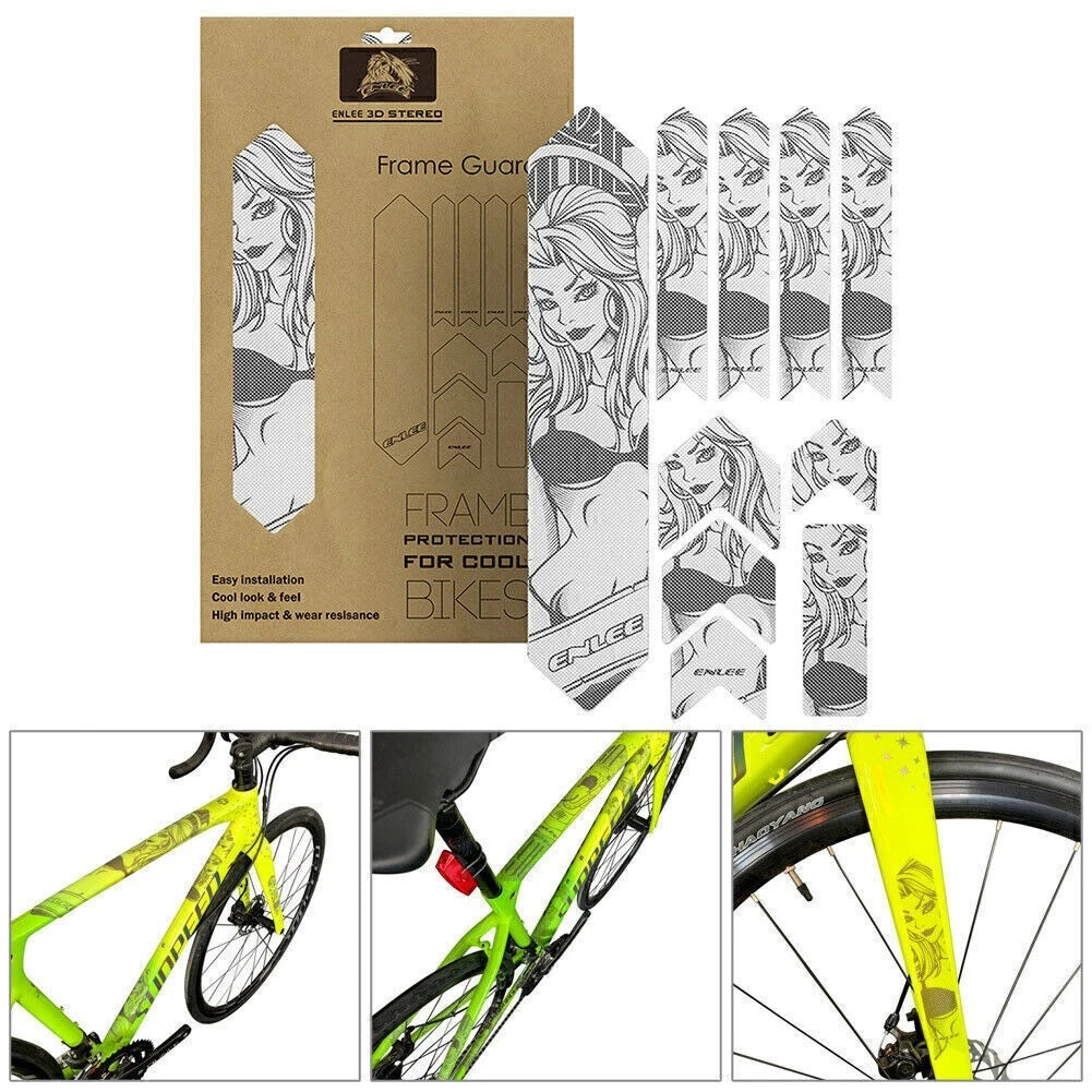 3D Protective Film Stickers for MTB Bike Frame/Fork Guard (Universal)