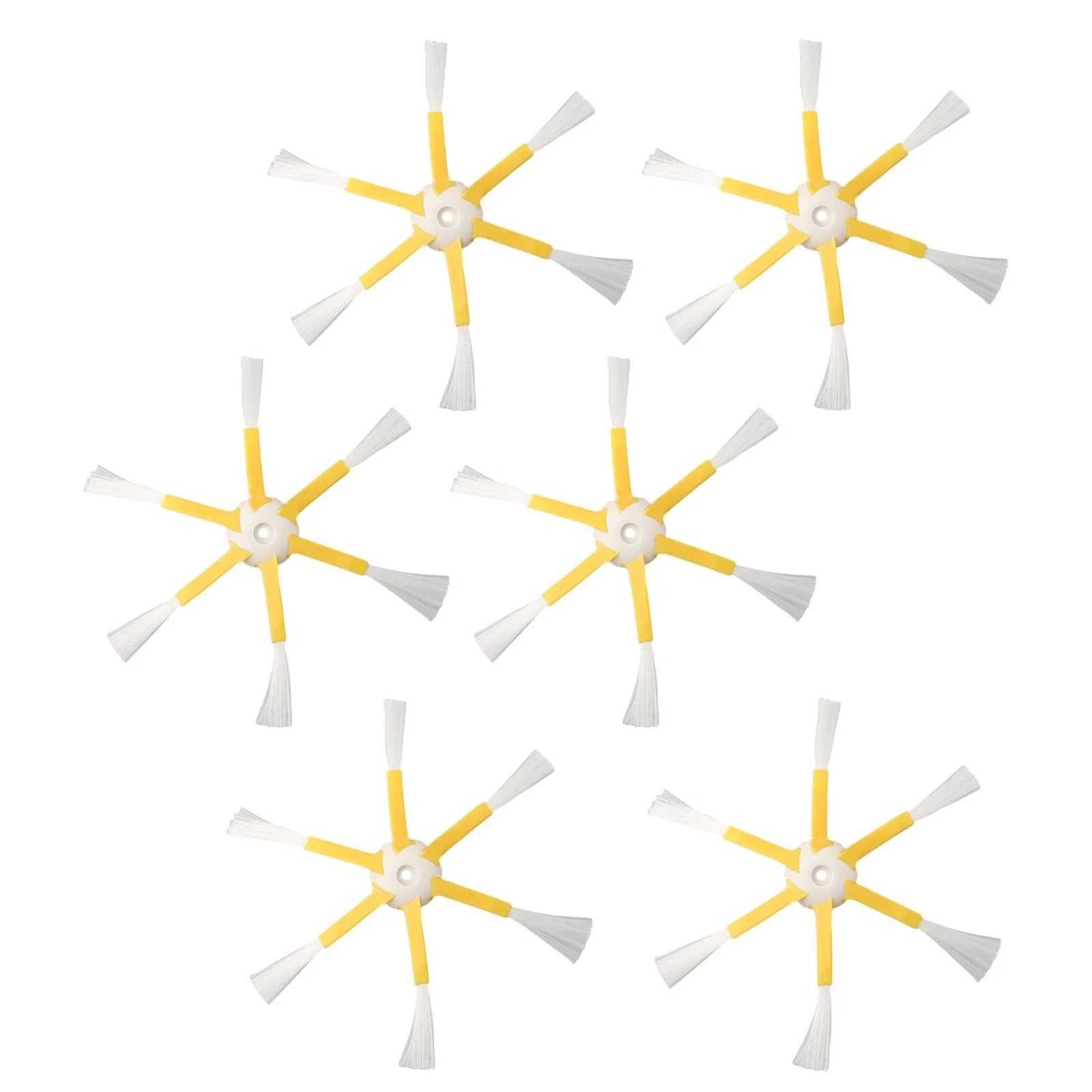 6-Arm Side Brush Accessories for Vacuum Cleaner (3/6 Pcs)
