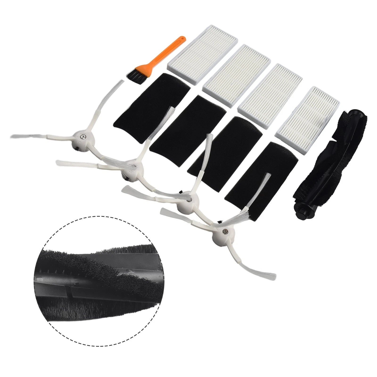 Robot Vacuum Cleaner Filters & Brushes Replacement Supplies