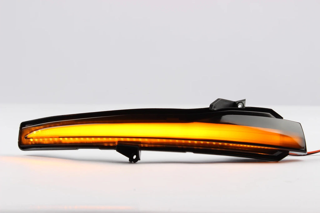 Pair Smoked Mirror Turn Signal Lights for Mercedes W205 W222 X253 W213