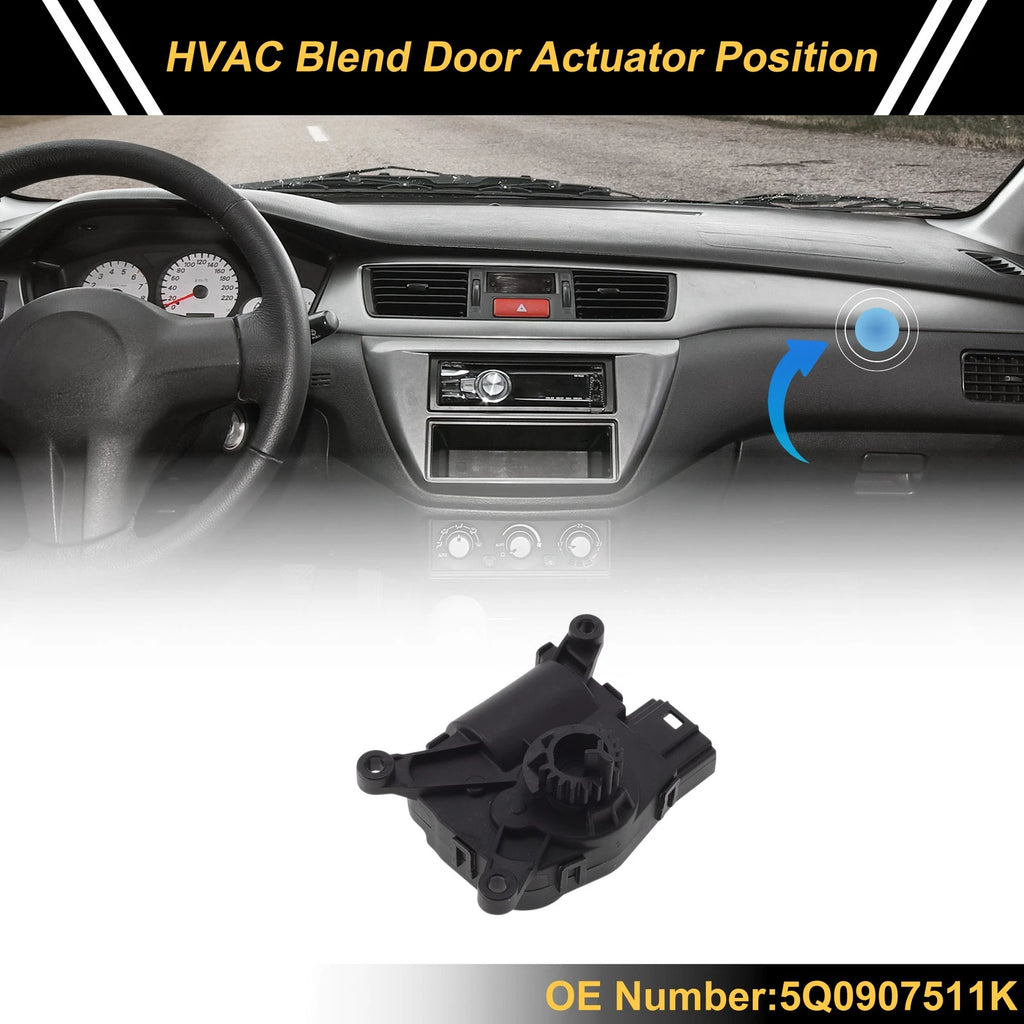 HVAC Heater Blend Door Actuator Replacement for Audi A3 (2014–2016)