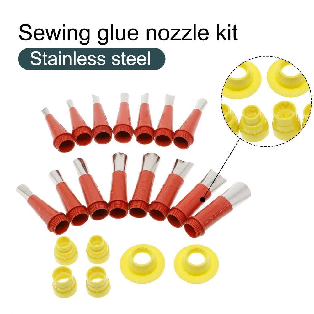 22 Pcs Caulk Nozzle Applicator Set for Universal Use