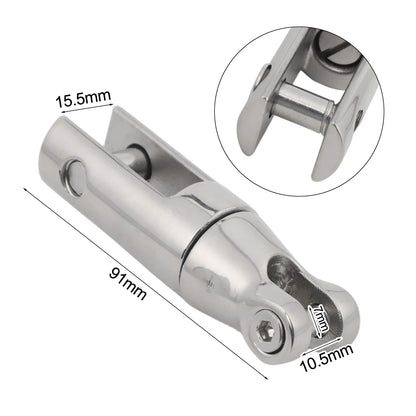 316 Stainless Steel Swivel Connector for Marine Anchoring Systems