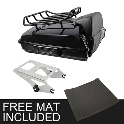 Trunk Backrest Mount Rack for Harley Touring Road Glide (2014–2026)
