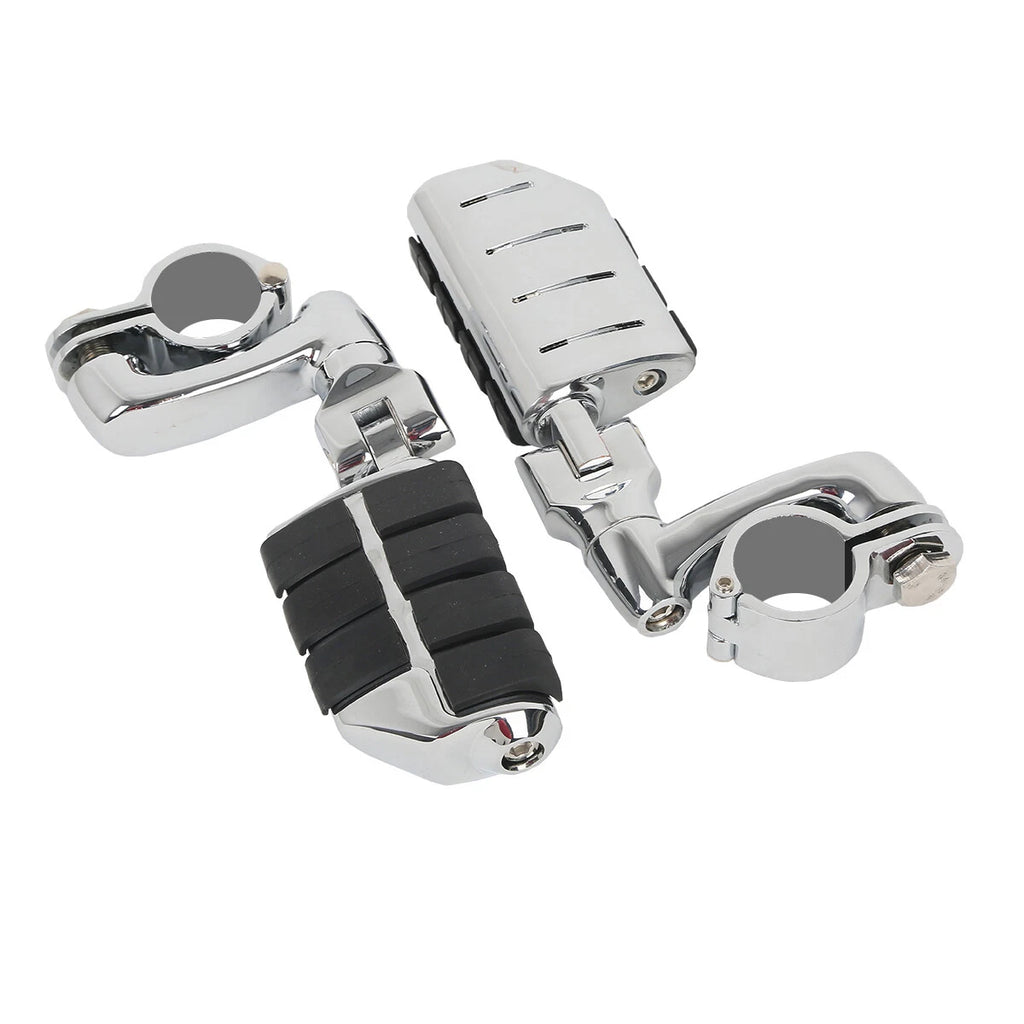 Foot Pegs for Harley Road King (1.25" 32mm Engine Bars)