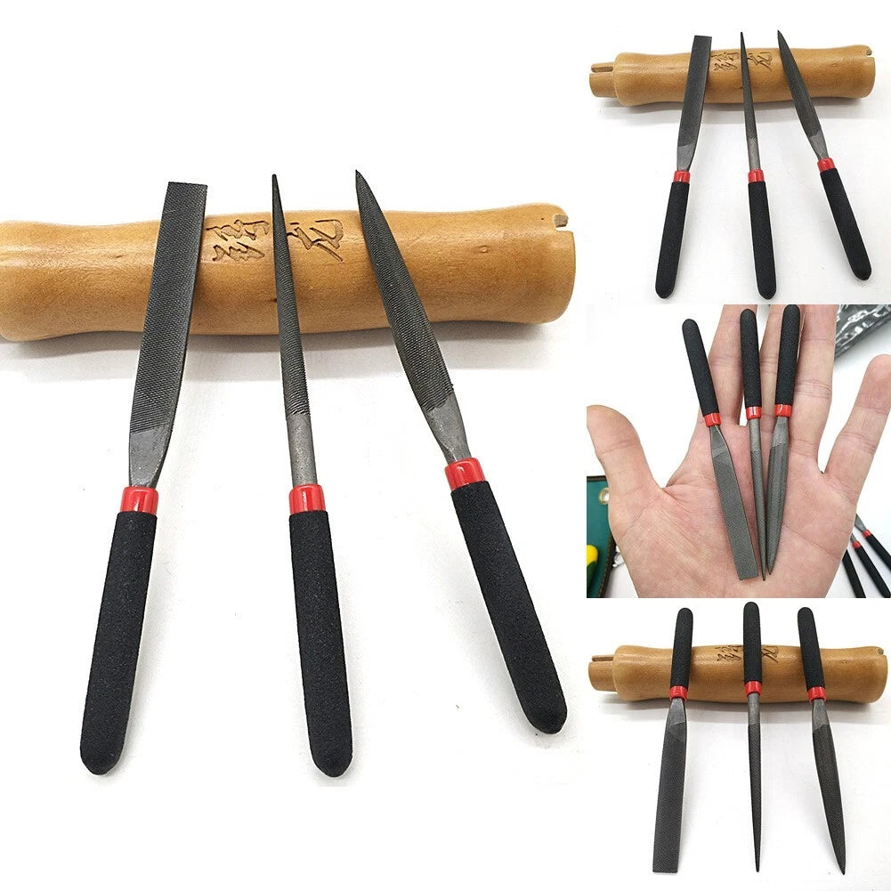 3 Steel Needle Files for MINI