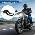 Adjustable Brake Clutch Levers for Yamaha TMAX560 (2019–2020) Solid Black