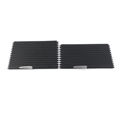 Front Console Cup Holder Roller Blind Cover Kit for BMW X5 E70, X6 E71, E72 (2007–2013) - 51166954943