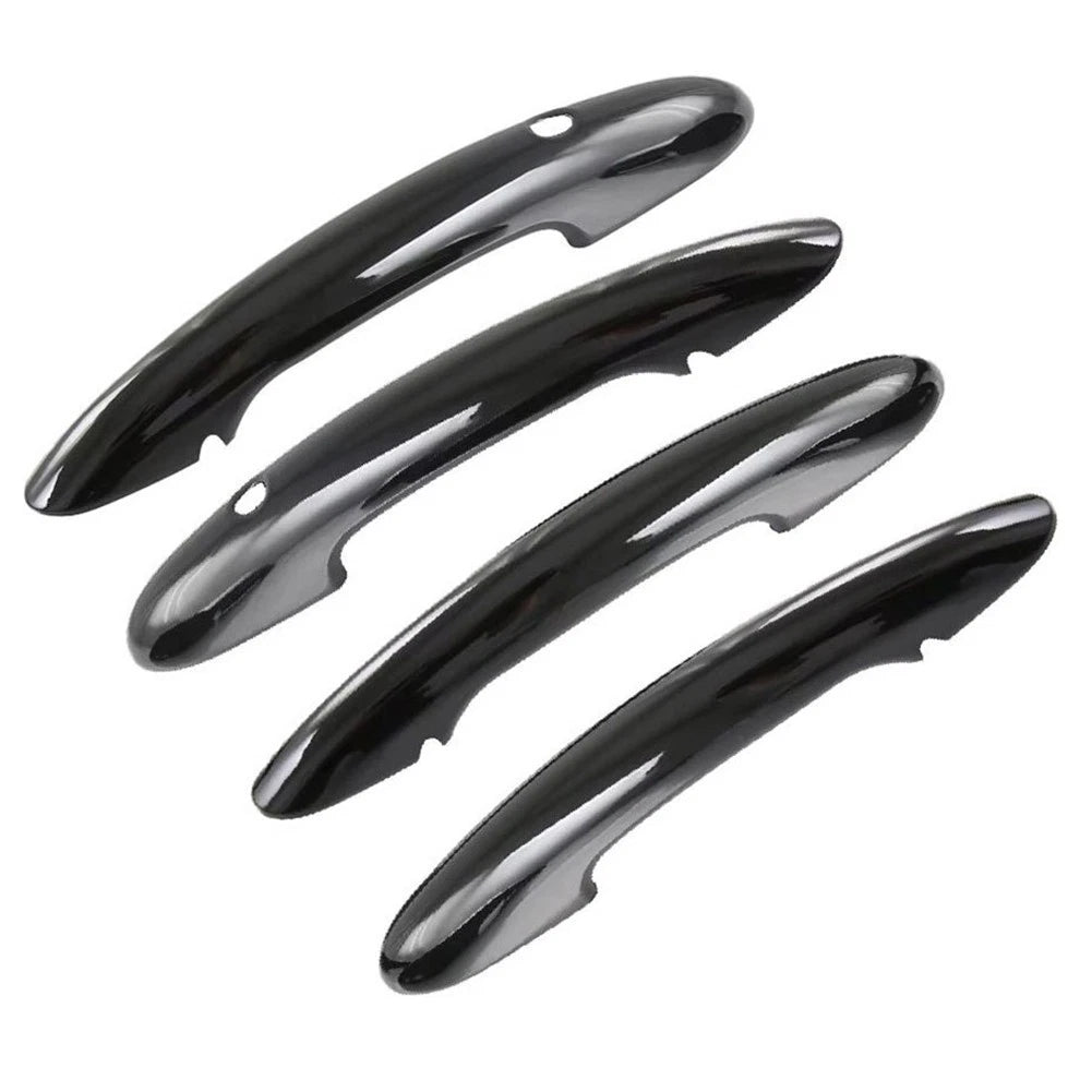 Smart Keyhole Door Handle Cover for MINI Cooper F55 F60 (2014–2021) Gloss Black