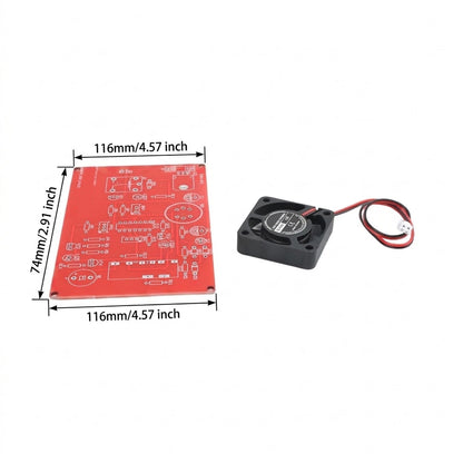 Exhaust Fan Control Circuit Kit with Gas Alarm & Sensor Assembly