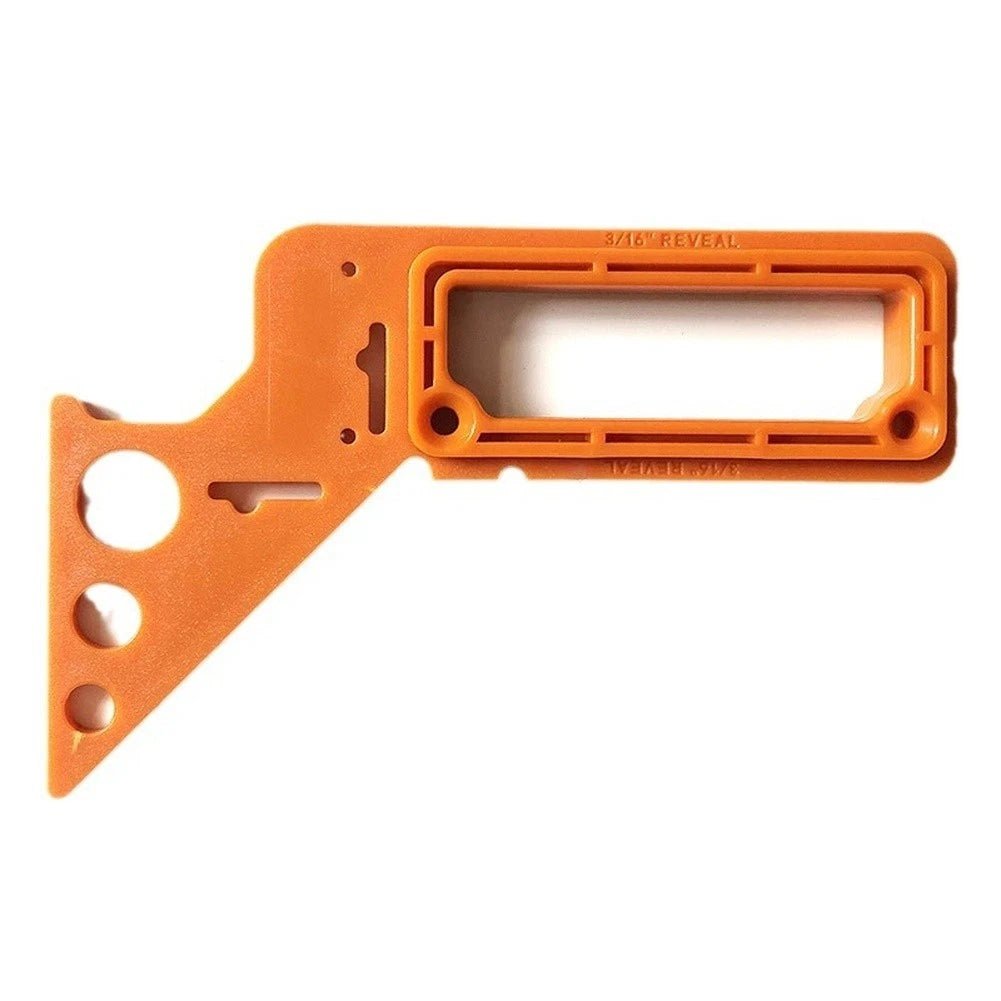 Multipurpose Woodworking Plastic Ruler for 45 Degree and 90 Degree Angles