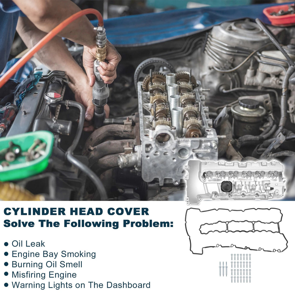 Engine Valve Cover Gasket Replacement for BMW 135i (2008–2011)