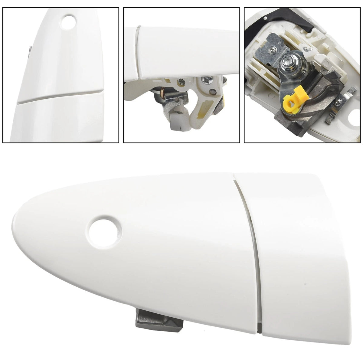 Front Right White Door Outer Handle for CR-Z (2011–2015)